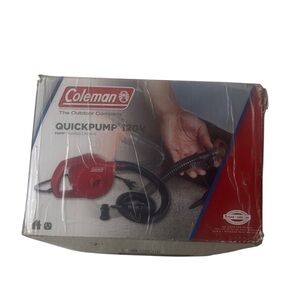 Coleman QuickPump‎ 120V Red and Black Air Pump